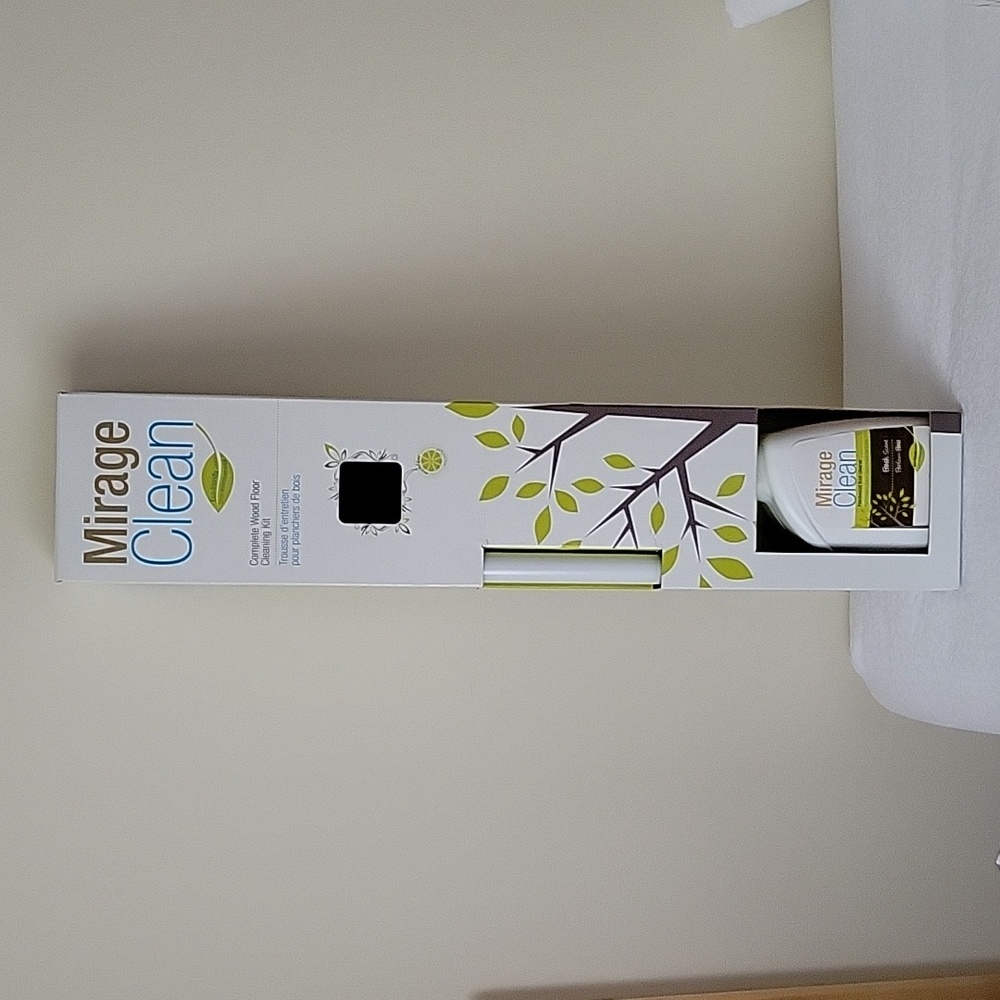 Mirage Complete Wood Floor Cleaning Kit- New!
